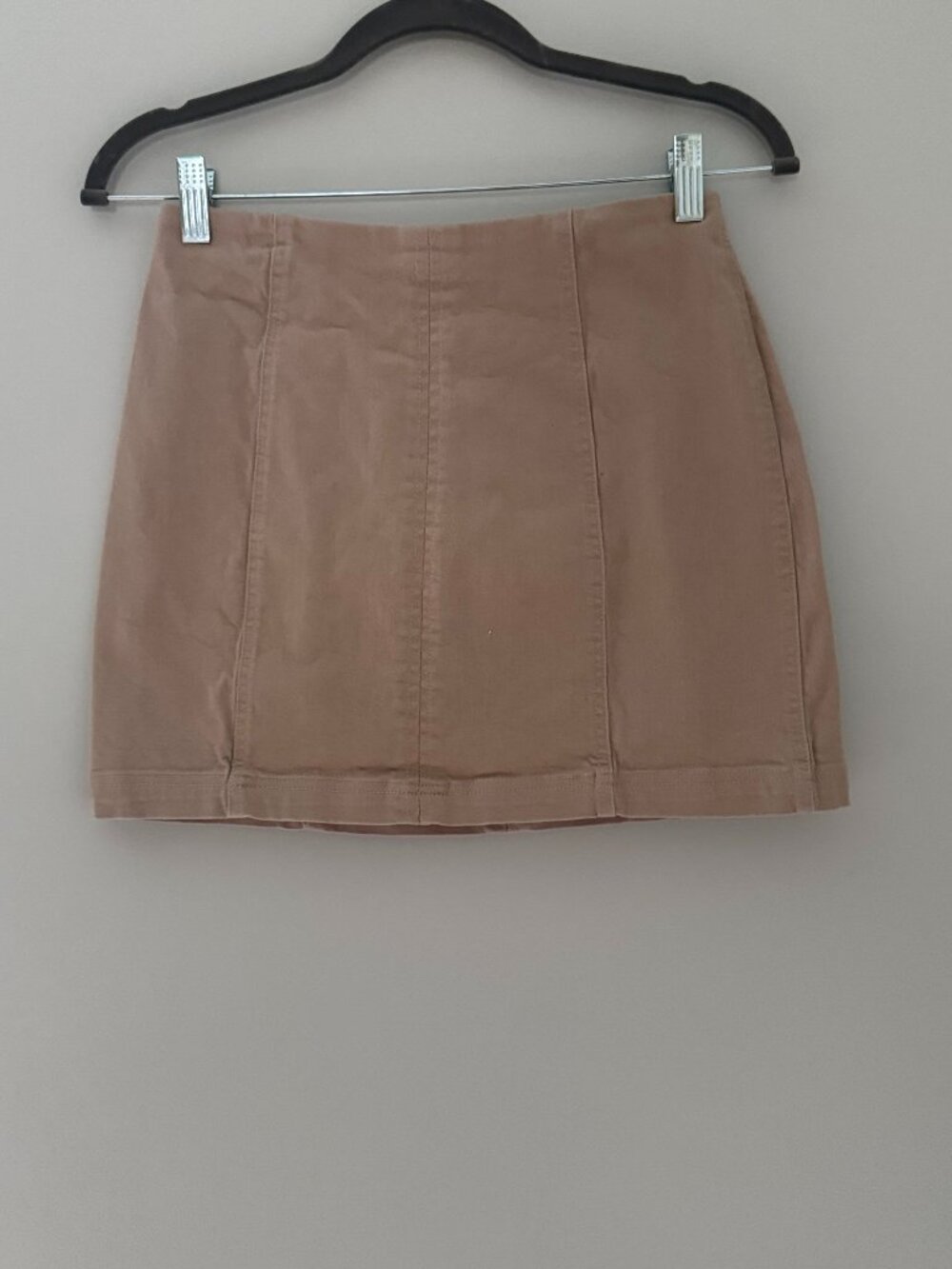 Honey Belle Tan Mini Skirt Size M